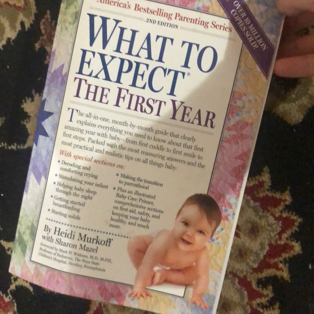 What to expect when expecting Paperback book